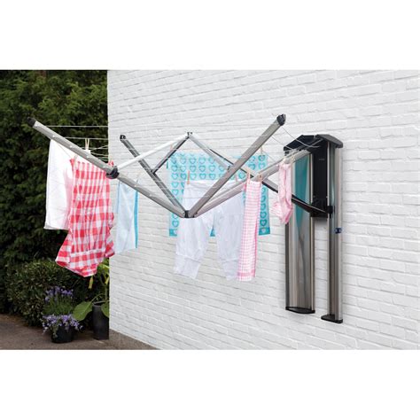 brabantia wallfix dryer with metal storage box|Brabantia 24 meter wallfix.